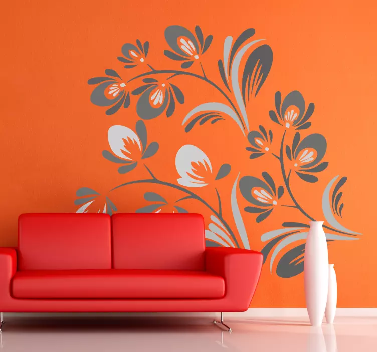 Paprastas filigrano lipdukas - „Tenstickers“