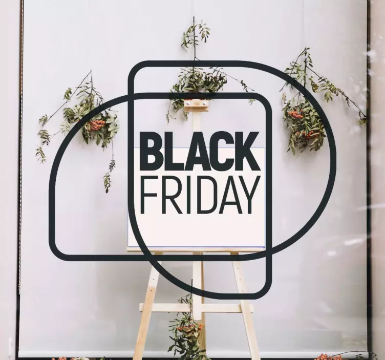 Pardavimo skelbimo tekstas lipdukas vitrinoms - „Tenstickers“