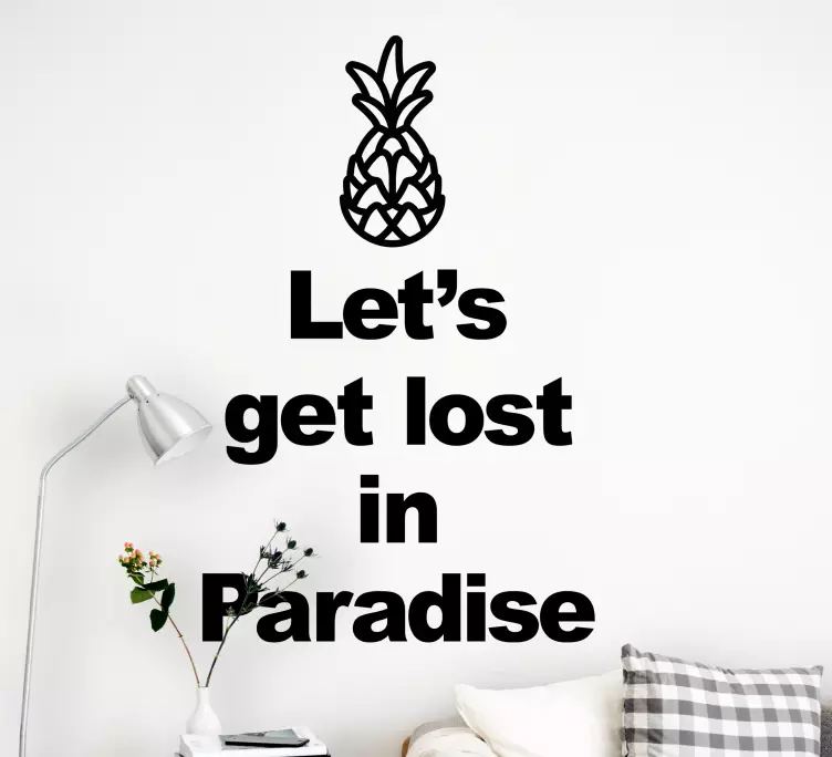 Pasiklyskime rojuje citatos lipdukas - „Tenstickers“