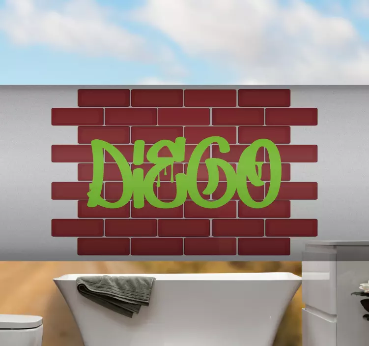 Pasirinktinio pavadinimo grafiti lipdukai dviraciams - „Tenstickers“