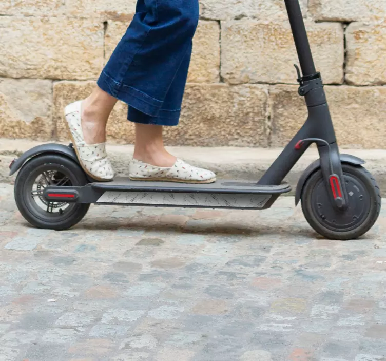 Patinetas tekstūros marmuras tekstūros sienų lipdukas - „Tenstickers“