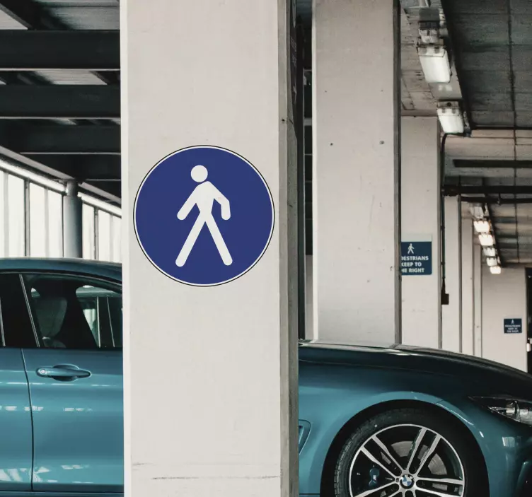 Pėsčiųjų kelio ženklų dekoravimas - „Tenstickers“