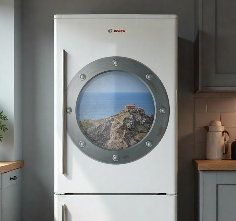 Povandeninis laivas šaldytuvo lipdukas - „Tenstickers“