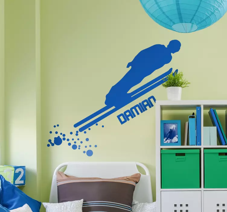 Pritaikytas snieglenčių lipdukas - „Tenstickers“