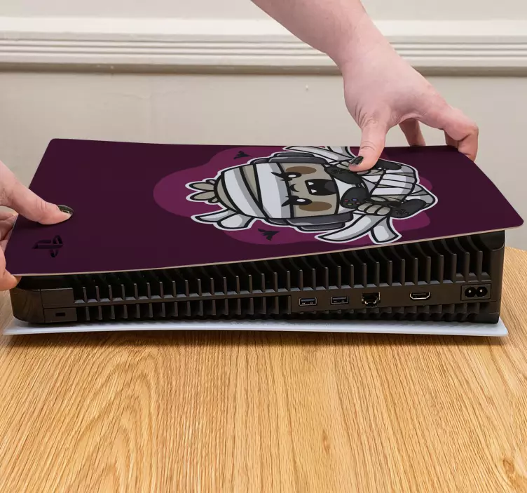 Ps5 lipdukas superherojaus valdiklio dizainui - „Tenstickers“