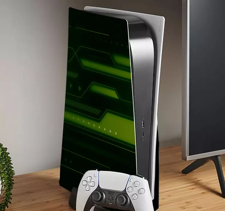 Ps5 lipdukas Žaliosios technologijos raštai - „Tenstickers“