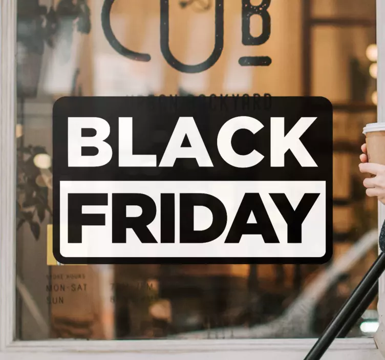 Reklaminio išpardavimo įspėjimas lipdukas vitrinoms - „Tenstickers“