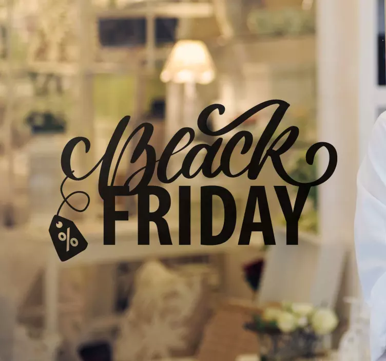 Reklaminis išpardavimo pasiūlymas lipdukas vitrinoms - „Tenstickers“