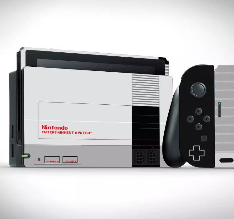 Retro nesintetinio vinilo lipdukas - „Tenstickers“