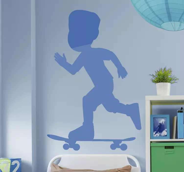 Riedlentininko silueto bėgimo lipdukas - „Tenstickers“