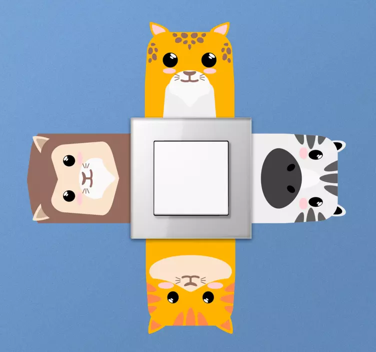 Gyvulių šviesos jungiklio rinkinys - „Tenstickers“