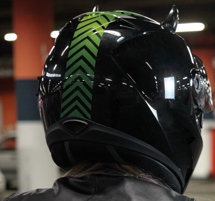 Rodyklių dizainas motociklo lipdukas - „Tenstickers“