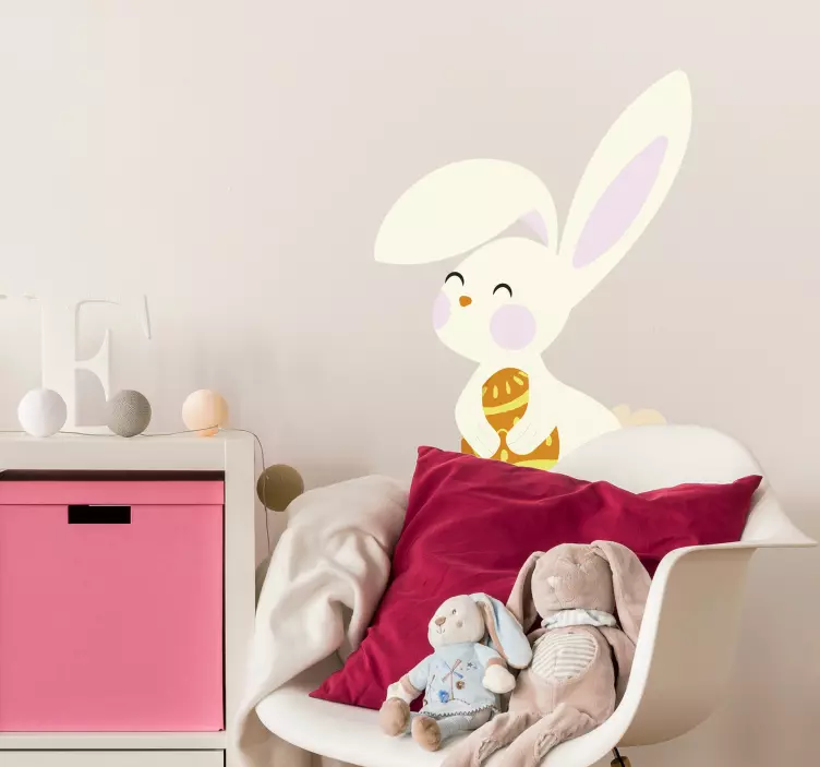 Rytinio triušio atostogų animuotasis paveiksliukas - „Tenstickers“