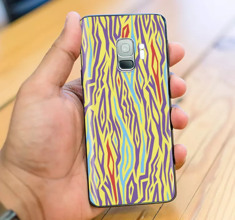 Senoviniai zebro gyvūnų spausdinimo samsung lipdukai - „Tenstickers“