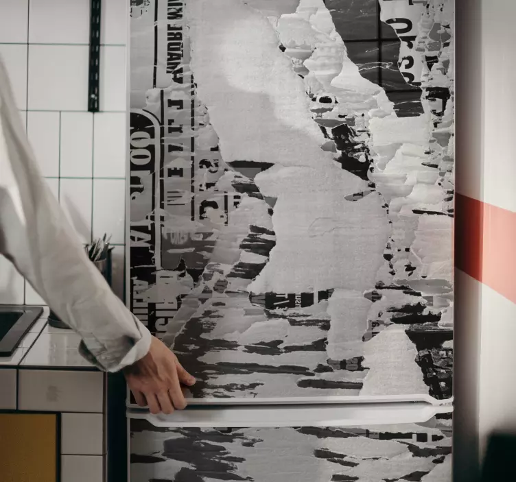 Senovinio žurnalo šaldytuvo animuotasis paveiksliukas - „Tenstickers“