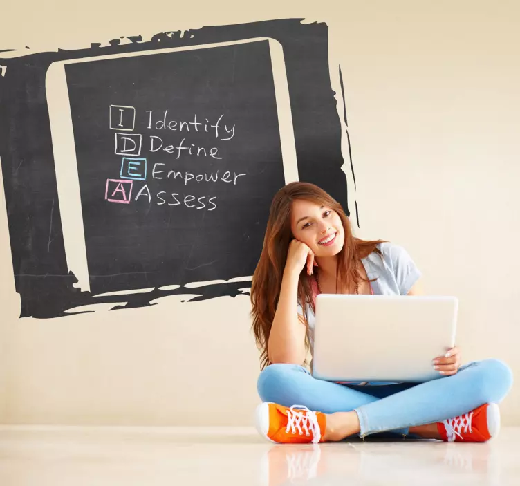 šiferis skaidrės lentos animuotasis paveiksliukas - „Tenstickers“