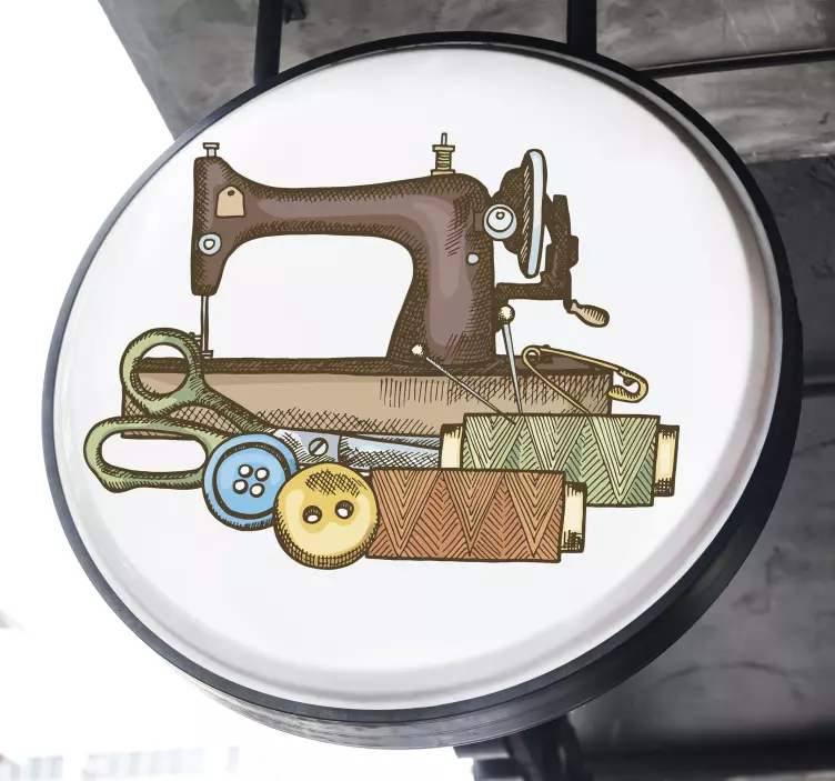 Siuvimo rinkinio sieninis paveiksliukas - „Tenstickers“