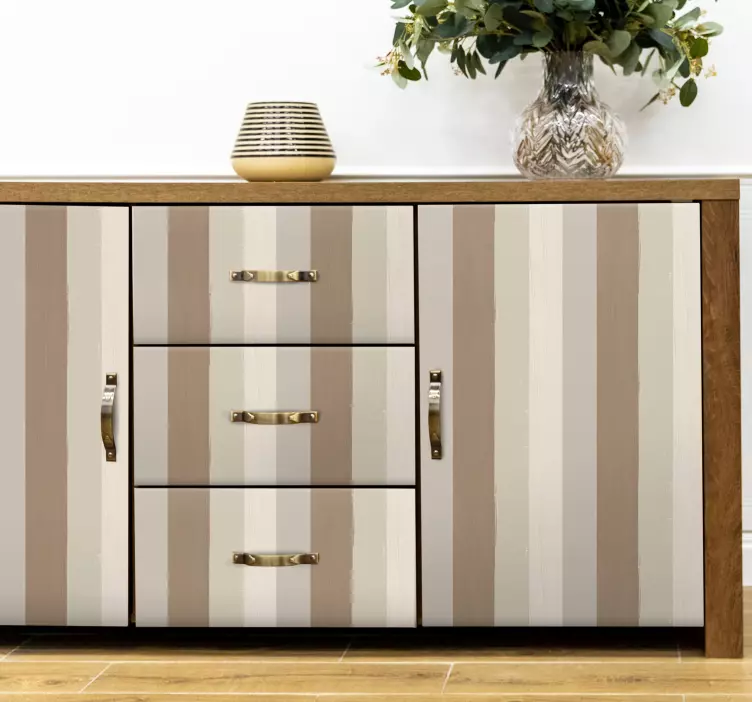 Smėlio spalvos baldų lipdukas - „Tenstickers“