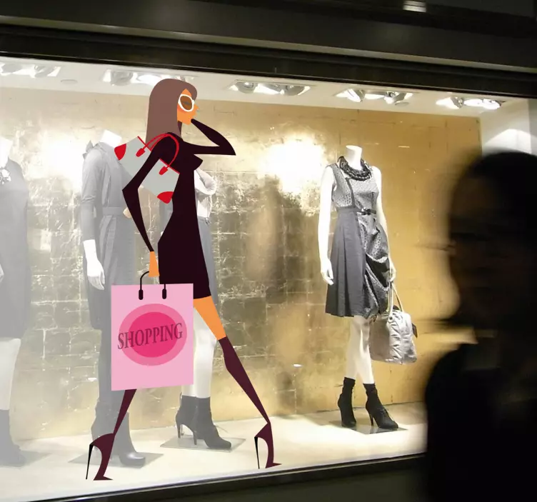 Spalvingos moters animuotasis paveiksliukas - „Tenstickers“