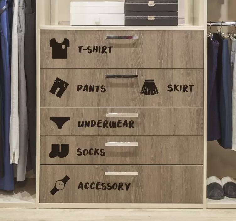 Spintos baldų lipdukas - „Tenstickers“