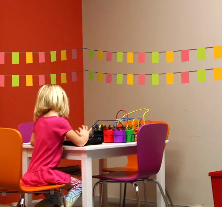 Stačiakampiai lipdukai - „Tenstickers“