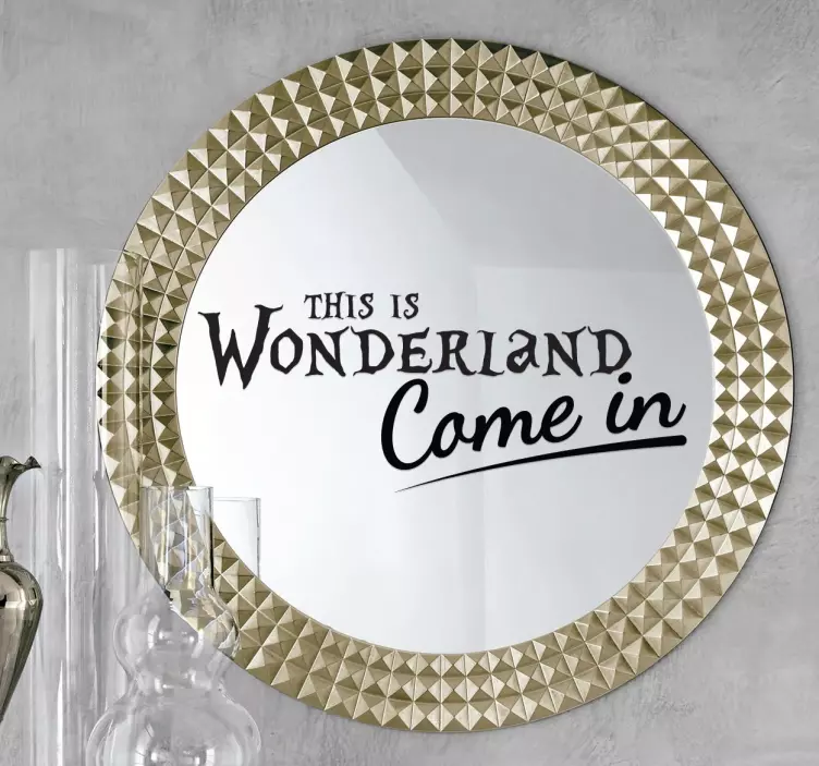 Stebuklų šalies lipdukas - „Tenstickers“