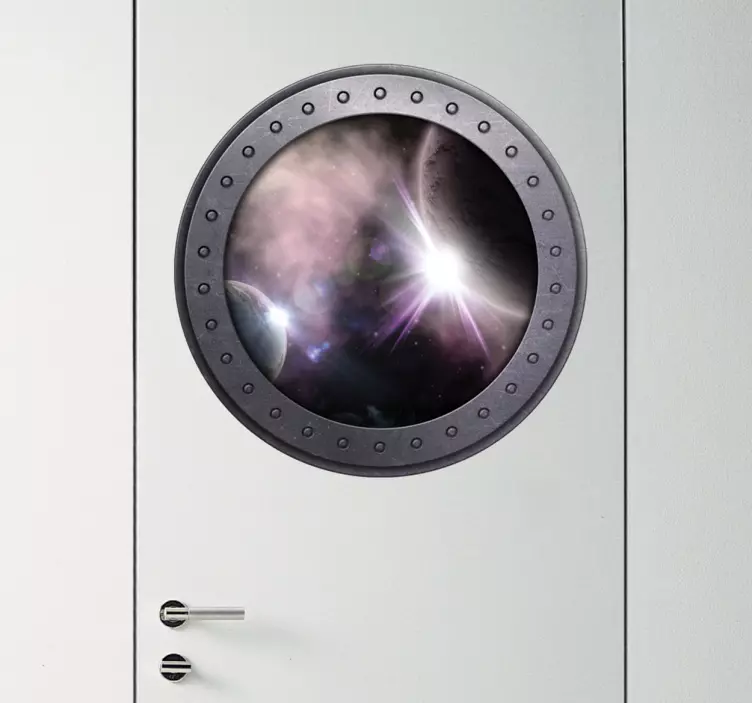 Lipdukas prie lango į erdvę - „Tenstickers“