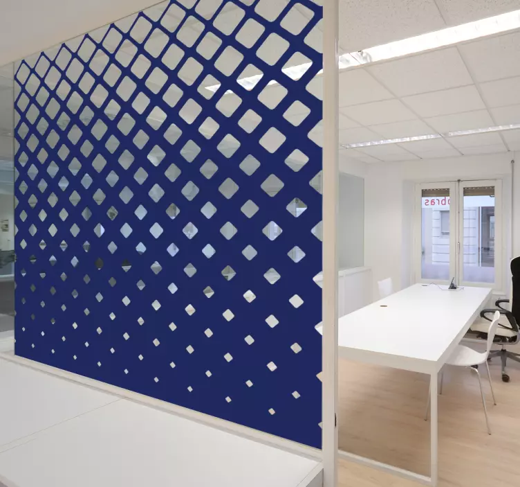 Storų kvadratų silueto animuotasis paveiksliukas - „Tenstickers“