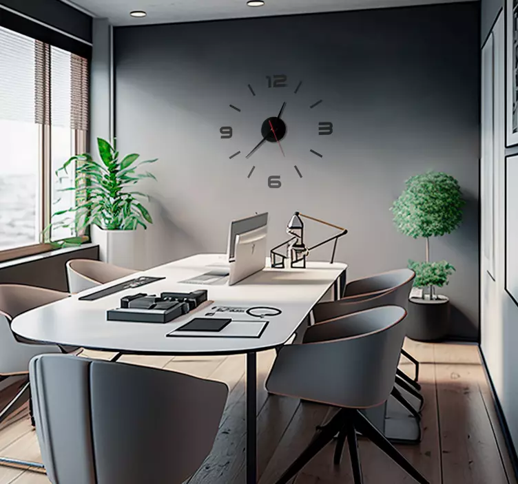 "Striukes ir skaičiai""Striukės ir skaičiai" Sienų laikrodžių lip - „Tenstickers“