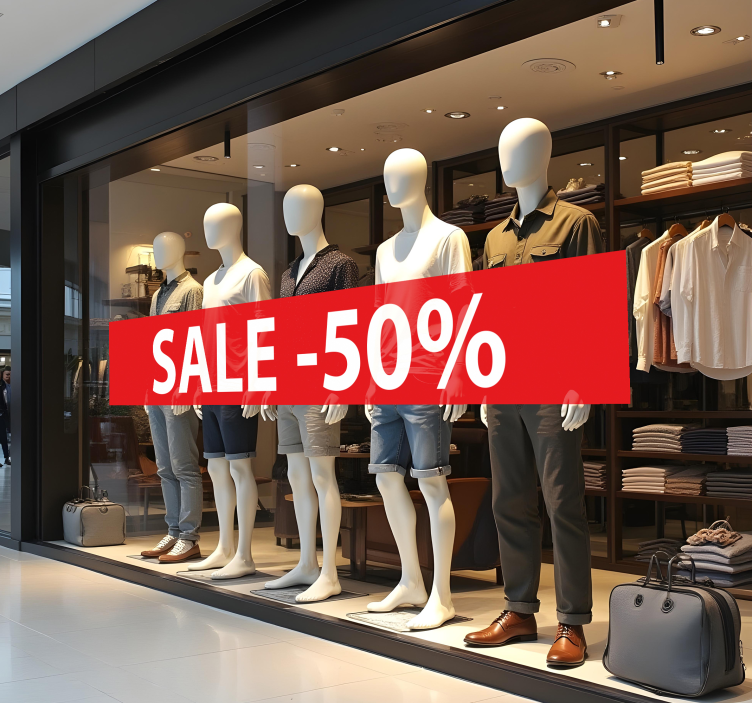 Suasmeninta nuolaida išpardavimo lipdukai - „Tenstickers“