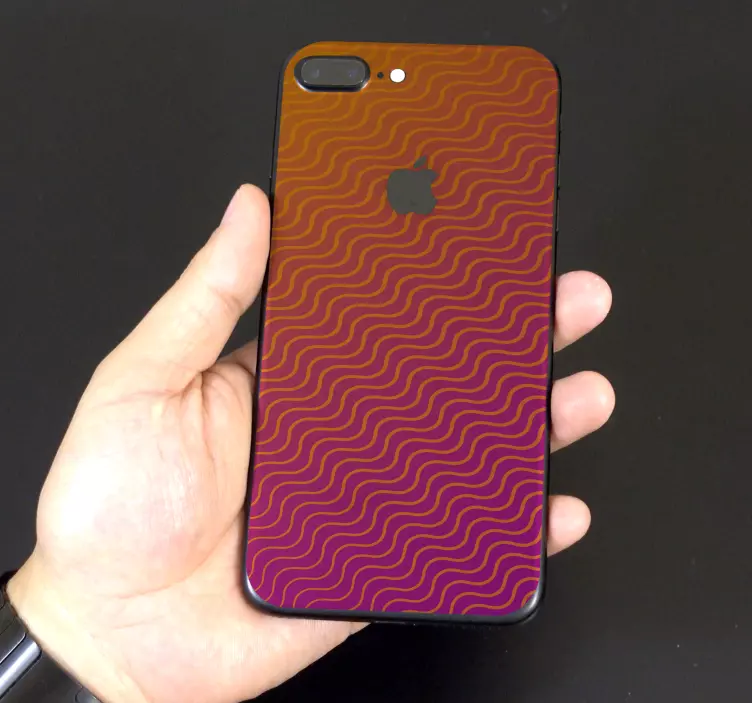 Suprastinto piešinio linijos lipdukas - „Tenstickers“