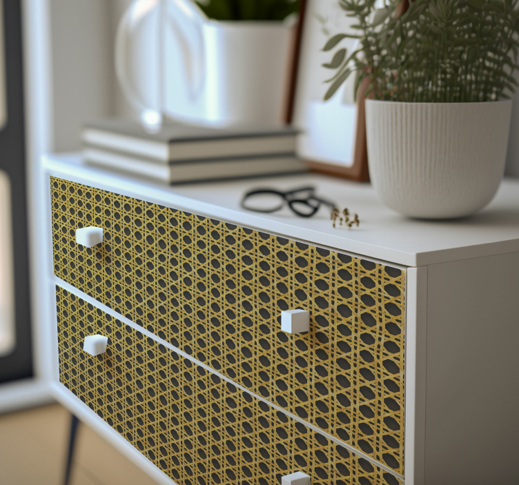 Tinkleliai skylesTinklelių skyles baldų lipdukas - „Tenstickers“