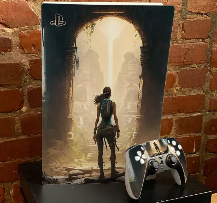 Tombos ieškotojas vaizdo žaidimų sienų lipdukas - „Tenstickers“