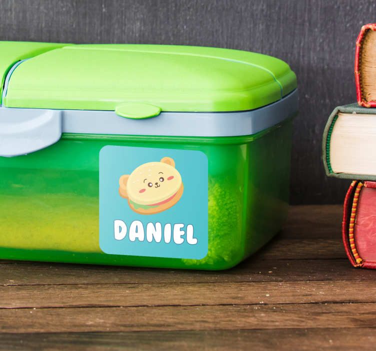 Tupper vardo žyma asmeninis lipdukas sienas - „Tenstickers“