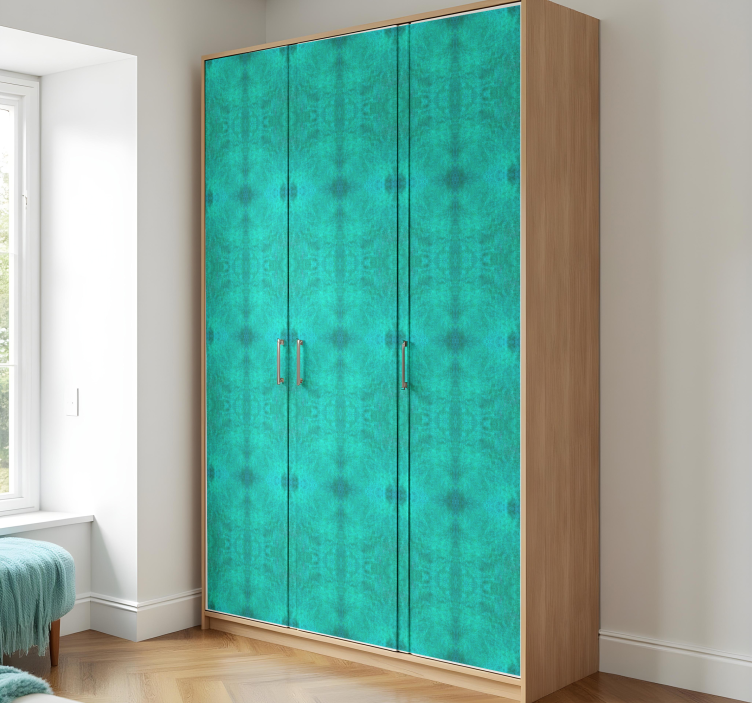 Turkio spalvos tekstūros raštas baldų lipdukas - „Tenstickers“