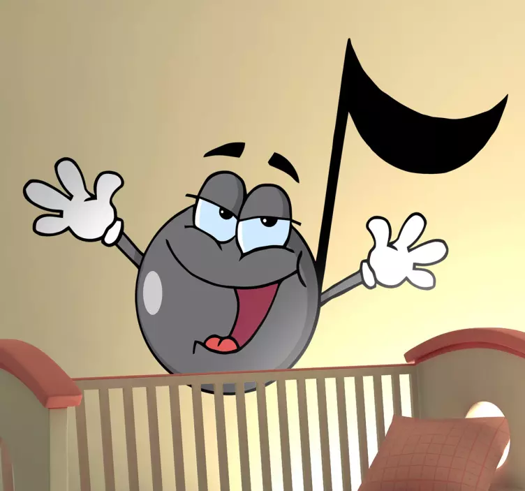 Vaikai lipdukai laiminga muzikos natą - „Tenstickers“