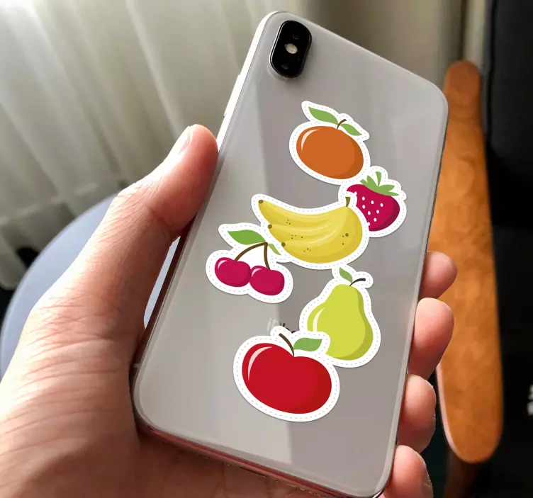 Vaisių rinkinys iphone lipdukai - „Tenstickers“