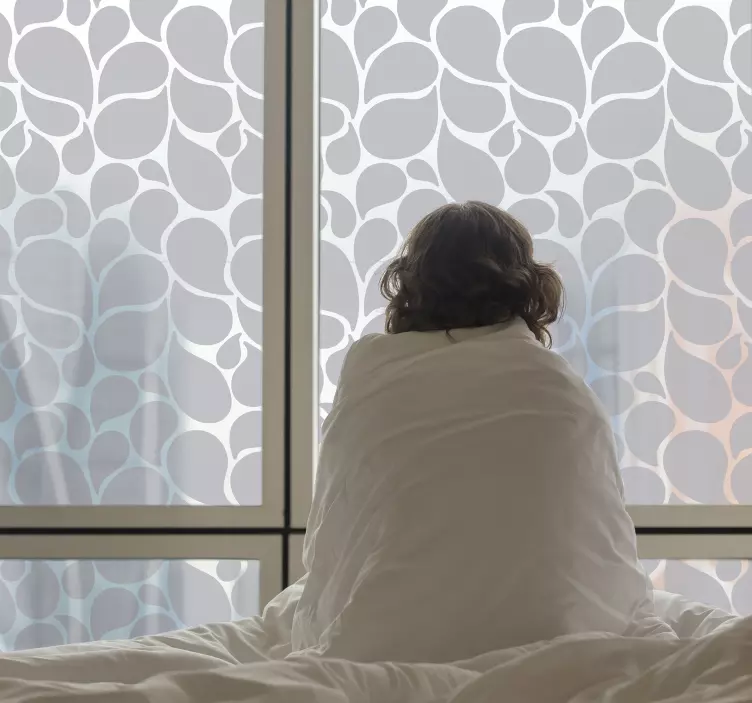 Vandens lašų lango lipdukas - „Tenstickers“