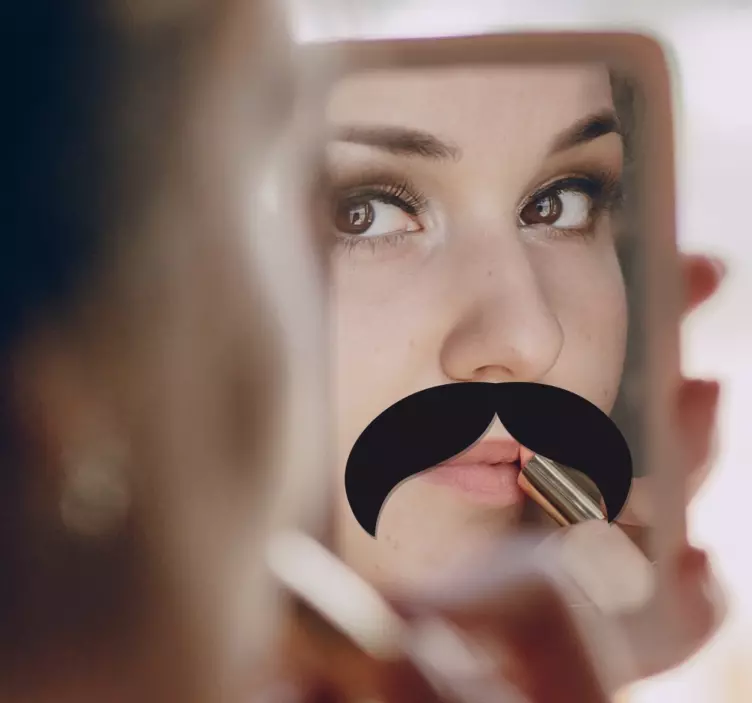 Veidrodinio ūso animuotasis paveiksliukas - „Tenstickers“