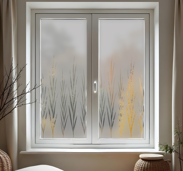 Vertikalieji augalai lipdukas ant stiklo - „Tenstickers“