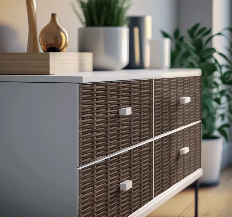 Vynuogės ritinysVynuogių ratas baldų lipdukas - „Tenstickers“