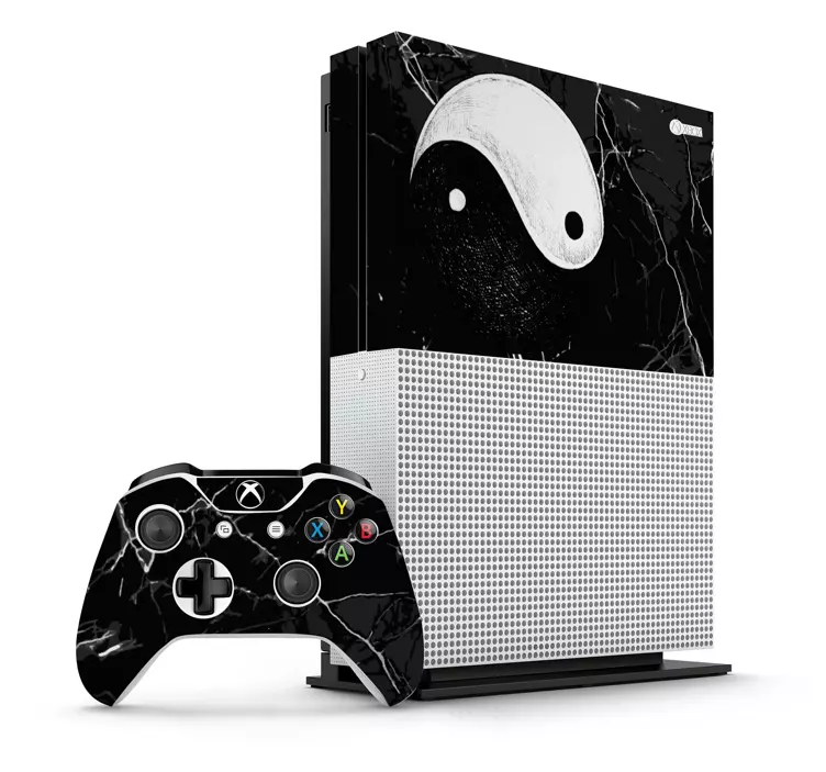 Yin yang koncepcija XBOX lipdukas - „Tenstickers“