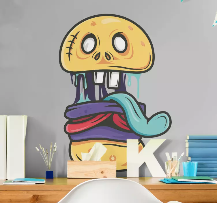 žaismingas animacinis monstras gyvūnų lipdukas - „Tenstickers“