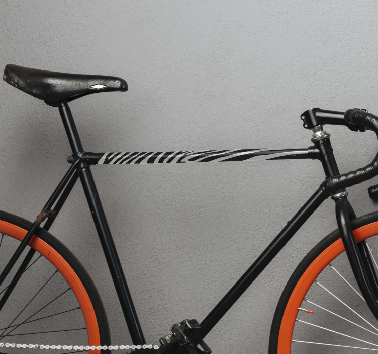 Zebro odos imitacijos lipdukas - „Tenstickers“