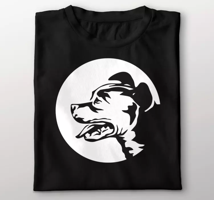 Amerikietiški „stafford“ marškinėliai pagal užsakymą - „Tenstickers“