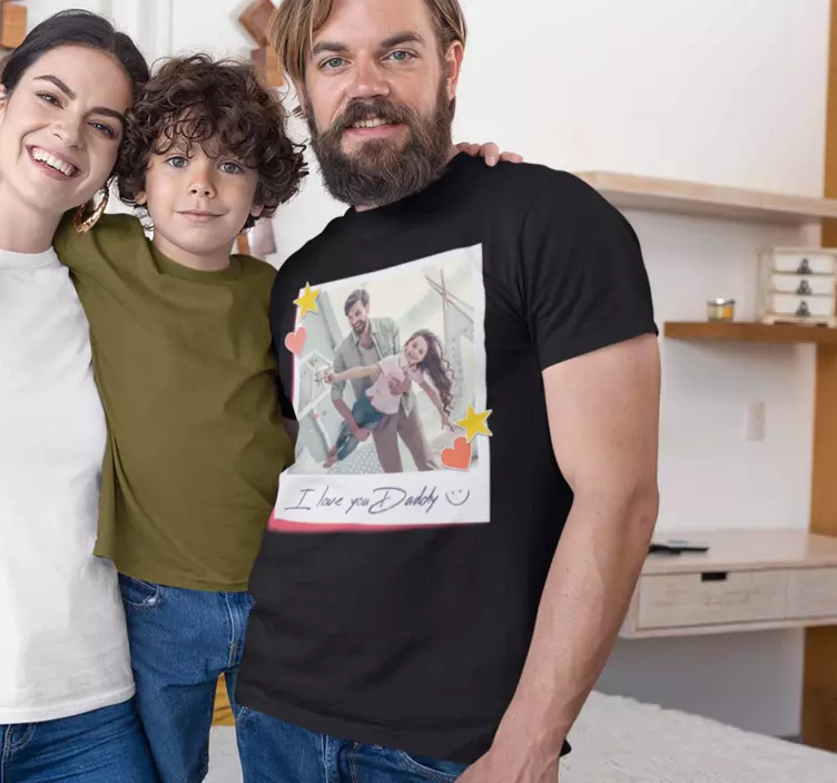 Aš myliu tave tėčio dienos marškinius - „Tenstickers“