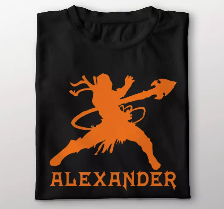 Karys su vardu marškiniai - „Tenstickers“