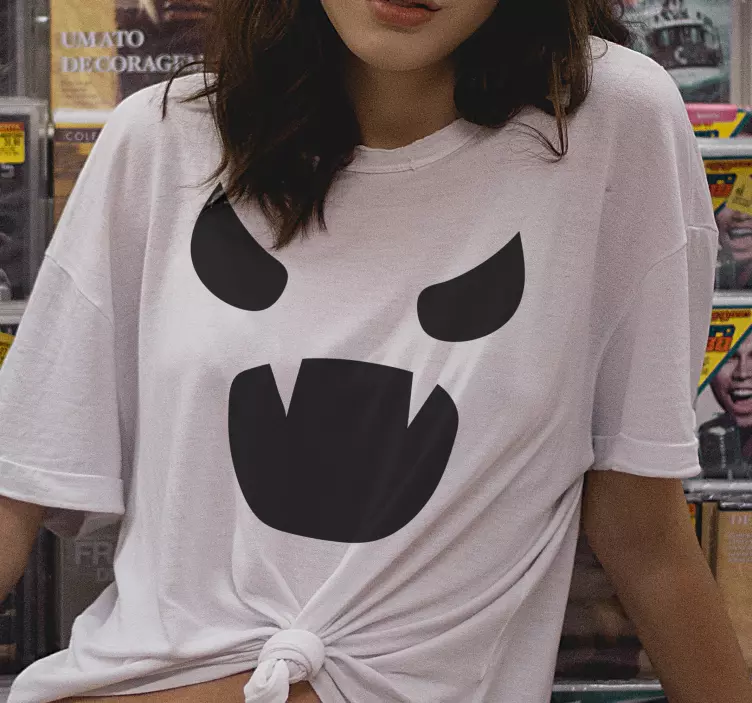 Moliūgų halloween marškinėliai suaugusiems - „Tenstickers“