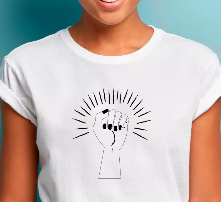 Pirmieji feministiniai marškinėliai - „Tenstickers“