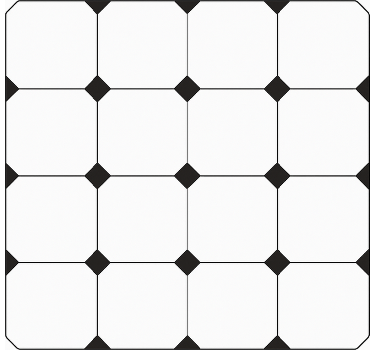 Languotas deimantinis raštas kilimas virtuvei - „Tenstickers“